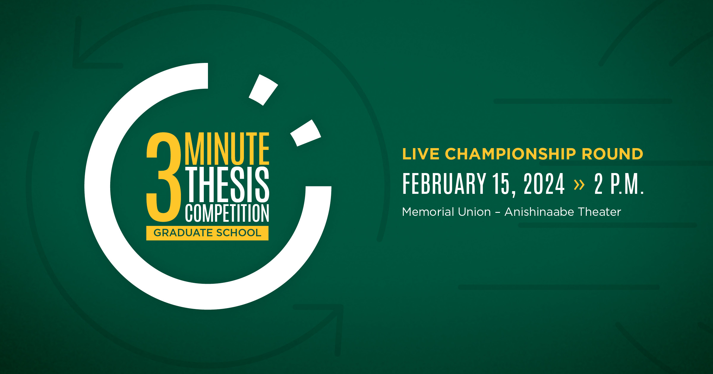 3 minute thesis ndsu